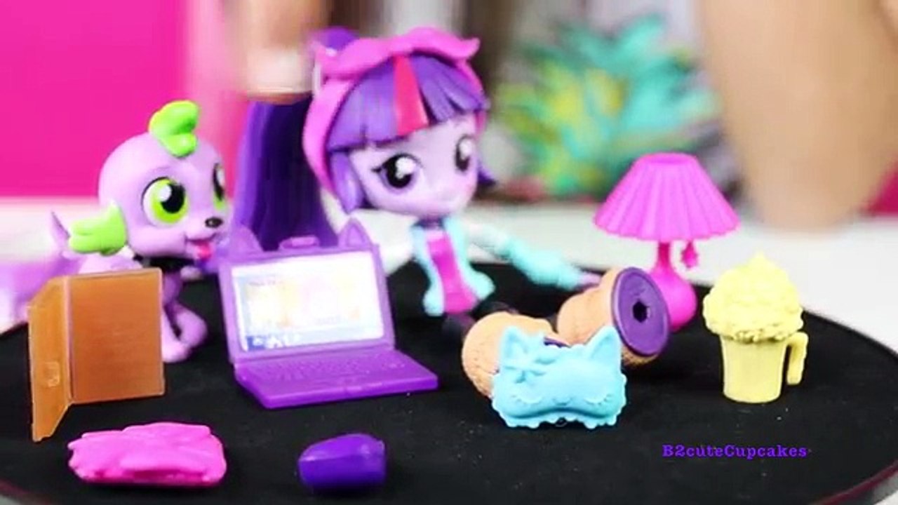 My Little Pony Fluttershy Twilight Sparkle Dolls + Surprise Toys Movie Time Play B2cutecupcakes