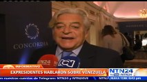 Expresidentes en la Cumbre de la Concordia advierten a la oposición venezolana sobre el posible diálogo con el Gobierno