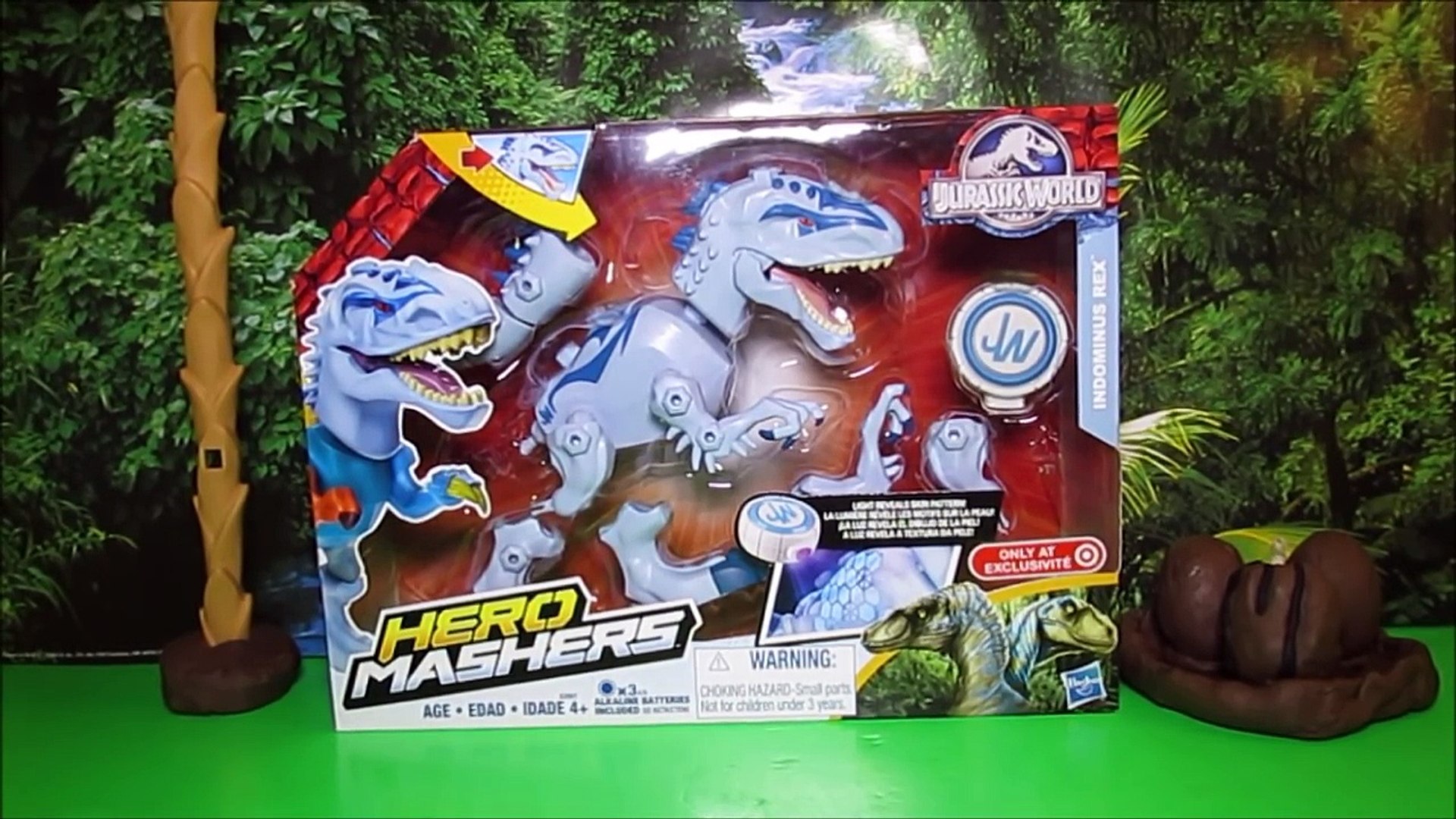 jurassic world hero mashers indominus rex