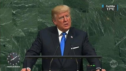 Donald Trump ameaça destruir a Coreia do Norte, se for preciso