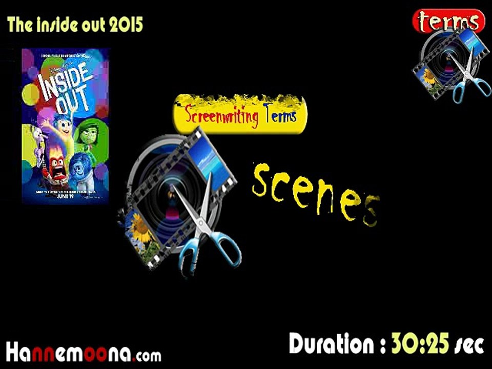 Screenwriting Terms - CONTINUOUS - The inside out  2015