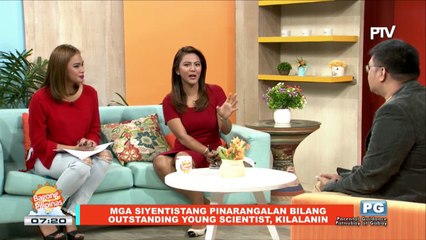 ON THE SPOT: Mga siyentistang pinarangalan bilang outstanding young scientist, kilalanin