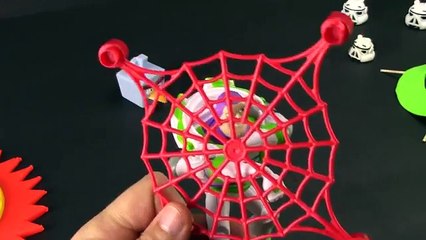 PLAY-DOH Planets Surprise Toy Eggs! BUZZ, ZURG -Toy Story Star Wars and SpongeBob HobbyKidsTV