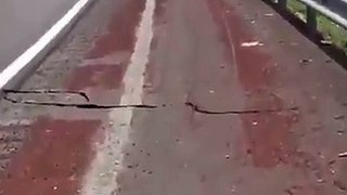 carreteras destruidas - Terremoto en México 7.1 - 19 de septiembre 2017
