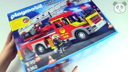 Пожарник меркурий Сэм Игрушки унд и pandido намекал ⭕ feuerwehrauto распакованы