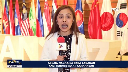ASEAN, nagkaisa para labanan ang terorismo at karahasan