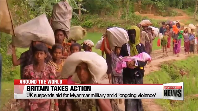 UK halts aid for Myanmar military amid 'ongoing violence'