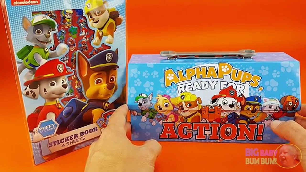 Big Baby Bum Bum Surprise Egg Toolbox! Paw Patrol Edition!