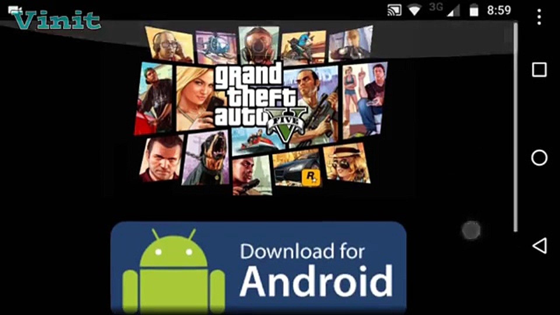 How To Download GTA V For Android 100% Working Real (Apk+Data+Obb) - video  Dailymotion