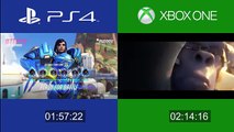 Overwatch - Playstation 4 vs Xbox One comparison (first run, graphics and gameplay)