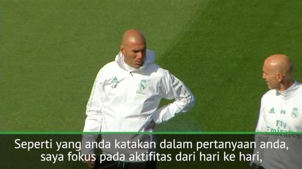 SOSIAL: Sepakbola: Zidane Ungkap Perpanjangan Kontraknya... Sebelum Real Madrid!