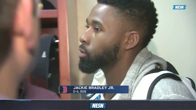Red Sox Final: Jackie Bradley Jr. Discuses Extra-Inning Win Vs. Orioles