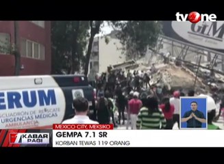 Video herunterladen: Gempa 7.1 SR Landa Meksiko, 119 Orang Tewas