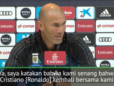 SEPAKBOLA: La Liga: Zidane Lega Ronaldo Akhirnya Kembali