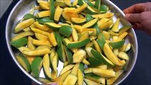 Traditional Raw Mango pickle-Aam Ka Achar Recipe Step by Step-How to make Mango Pickle Easy Recipe