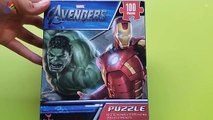 Avengers puzzle - Hulk and Iron Man puzzle - rompecabezas de avengers Toys and Play