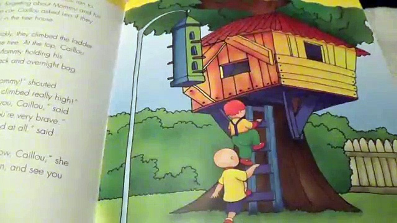Caillou (Sleeps Over)