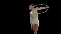 Incredible Rhythmic Gymnastics Hoop Dance