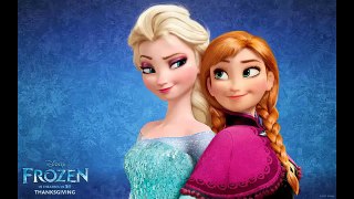 FROZEN Disney Animated Cartoon Anna & Elsa Coloring Book / Холодное сердце Видео для детей Раскраска