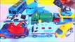 Learning vehicles with toy cars truck helicopter airplane ambulance bus