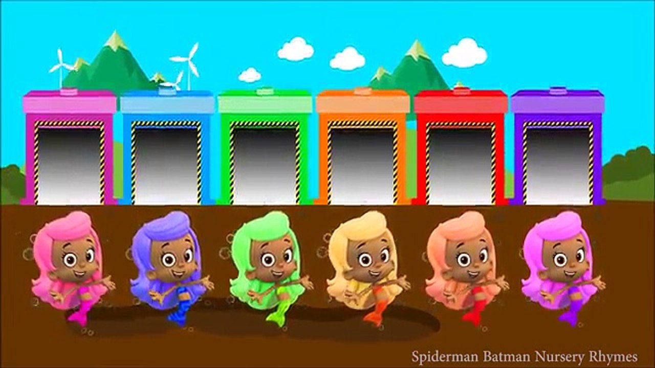 Bubble Guppies Colors For Children To Learn Gilly, Molly, Grouper Plush Learning Colours for Kids