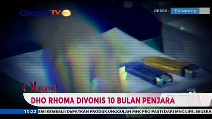 Ridho Direhabilitasi Selama 6 Bulan 10 Hari