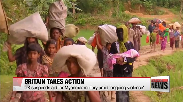 UK halts aid for Myanmar military amid ongoing violence