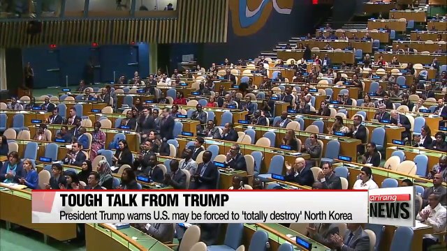 Trump vows if threatened to 'totally destroy' North Korea, Kim Jong-un on 'suicide mission'