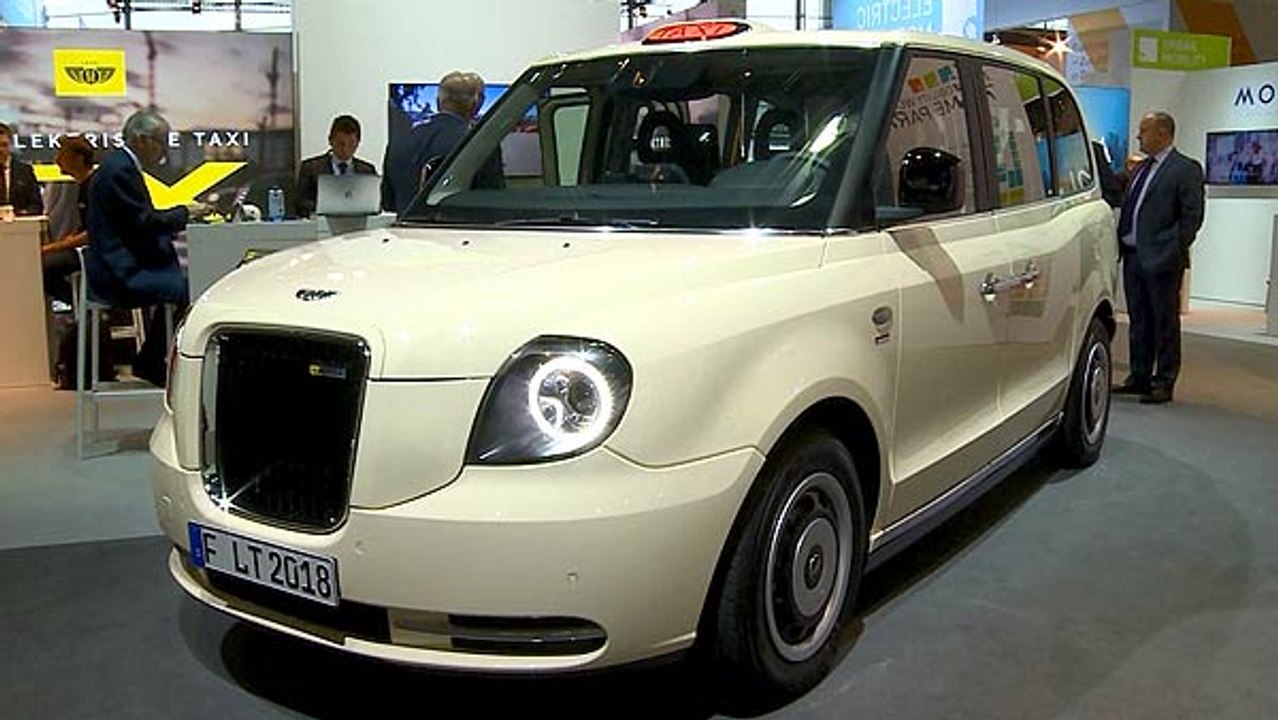 Londoner E-Taxi auf der IAA 2017