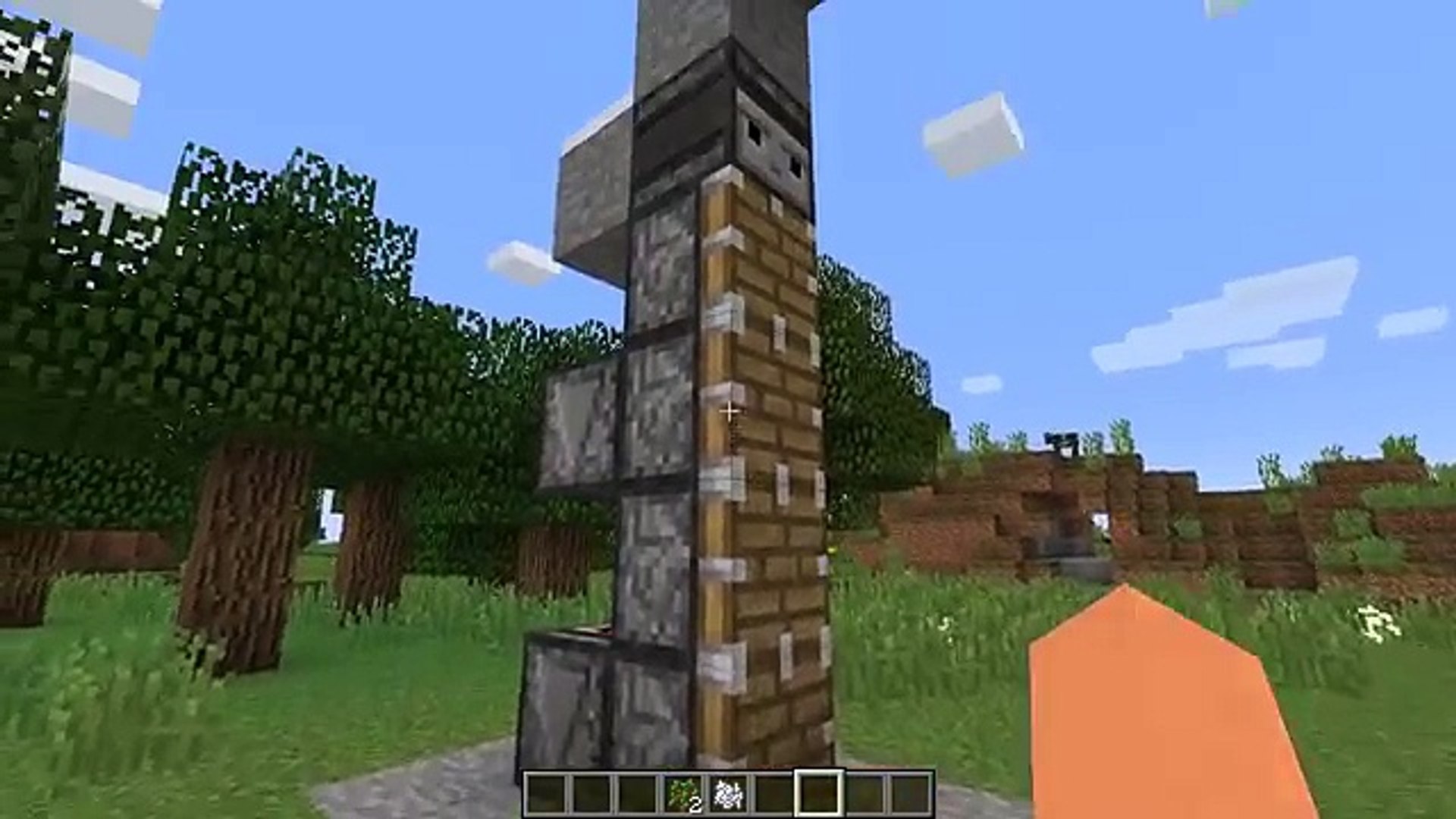 Minecrafts Smallest Semi-Auto Tree Farm [Observer 26.2626]