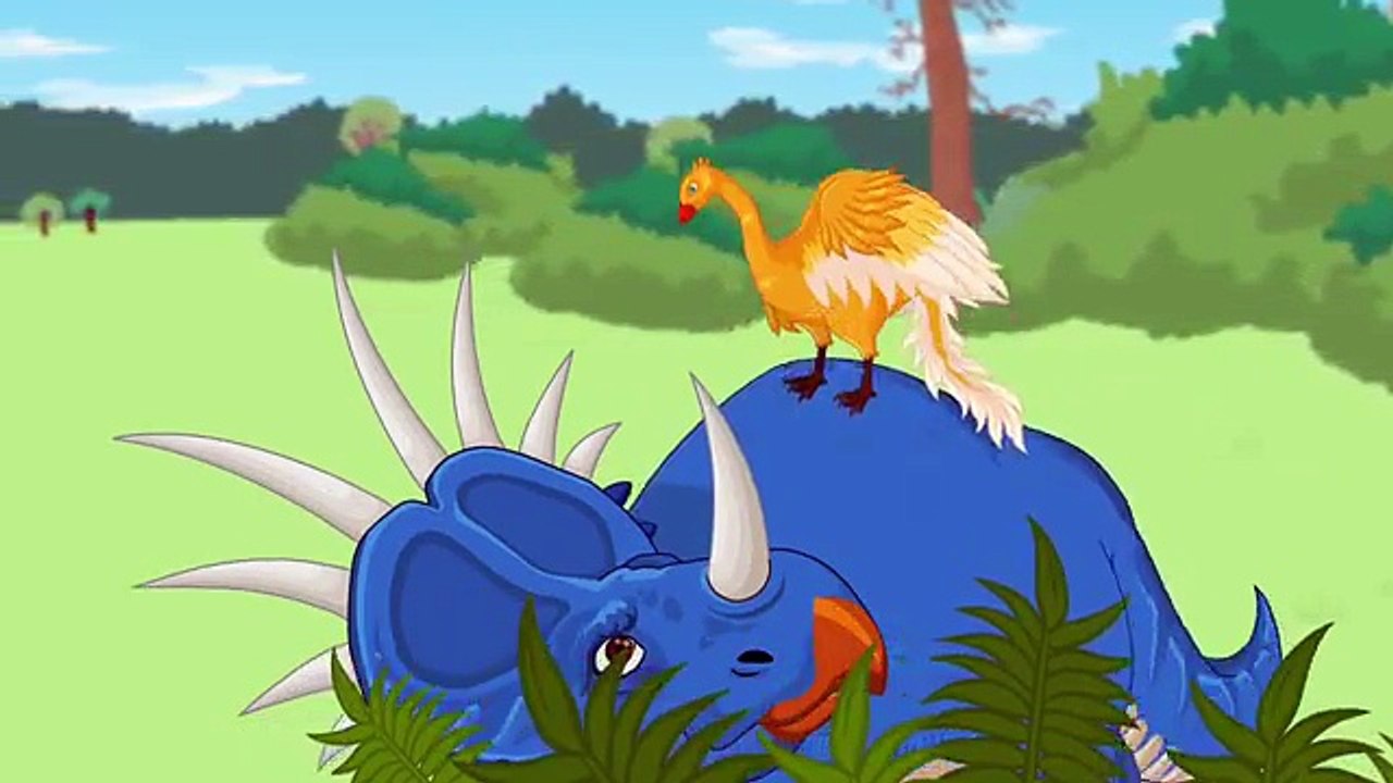 Styracosaurus Looking for a Mate | Dinosaurs short for children ★Genikids