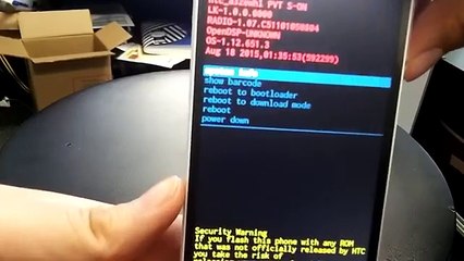 How to hard reset HTC Desire 626s (HD)