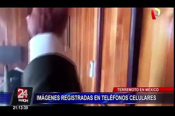 Terremoto en México: imágenes de la tragedia grabada con teléfonos celulares