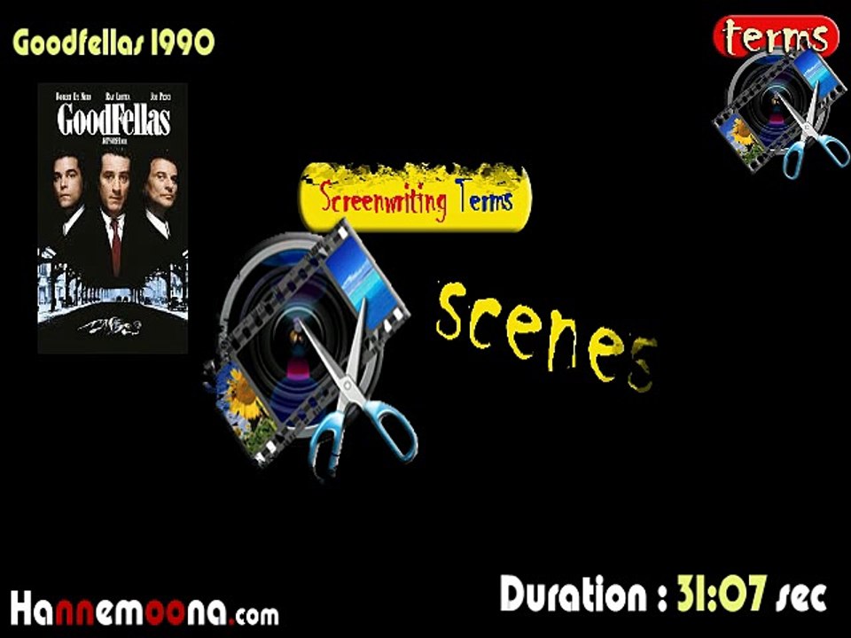 Screenwriting Terms - FREEZE FRAME:  - GoodFellas 1990