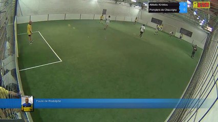 Faute de Rodolphe - Athletic Kiniktou Vs Pompiers de Chauvigny  - 19/09/17 20:00 - LIGUE 2