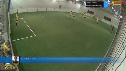 But de Fabien (6-3) - Athletic Kiniktou Vs Pompiers de Chauvigny  - 19/09/17 20:00 - LIGUE 2
