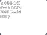 GSkill Ripjaws X Series 16GB 2 x 8GB 240Pin DDR3 SDRAM DDR3 2133 PC3 17000 Desktop