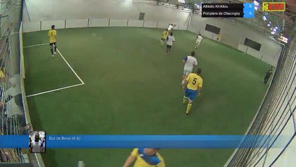 But de Brice (6-4) - Athletic Kiniktou Vs Pompiers de Chauvigny  - 19/09/17 20:00 - LIGUE 2