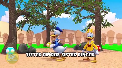 Donald Duck PJ Masks Finger Family | Nursery Rhymes | 3D Animation In HD From Binggo Channel