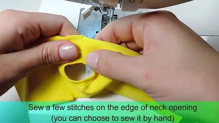 How to make doll shirt - sewing tutorial by Cesnca