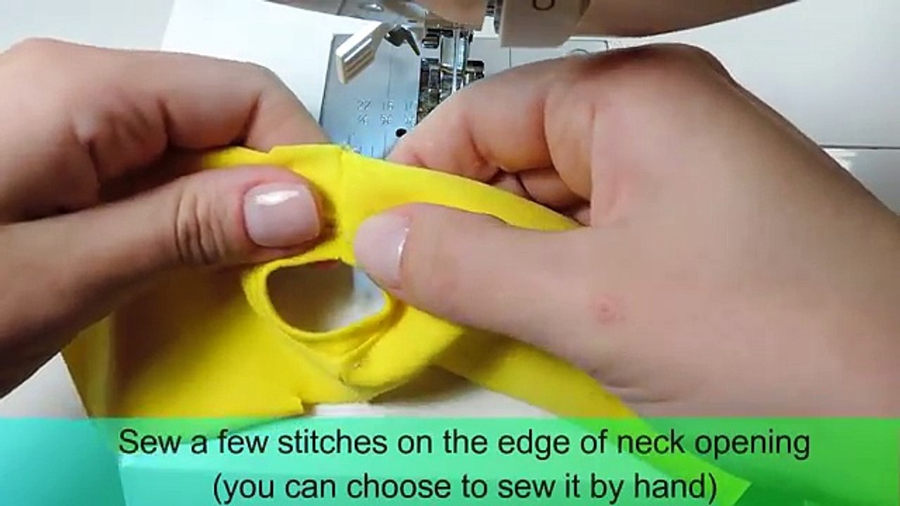 How to make doll shirt - sewing tutorial by Cesnca