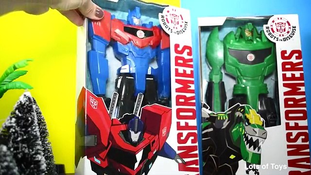 [Giant Transformers] Robots in Disguise, Optimus Prime, Bumblebee, Grimlock Toys