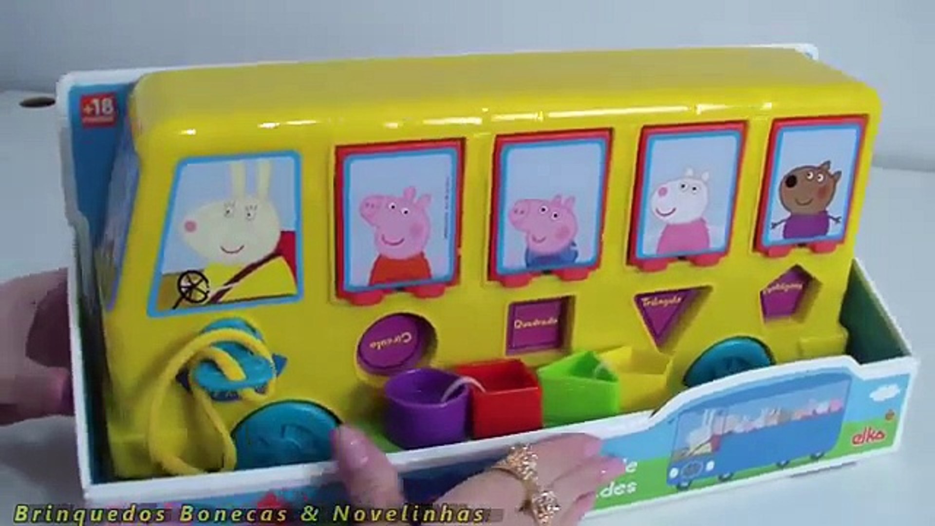 Peppa Pig George Susy Danny no Ônibus de Atividades – Brinquedos School Bus  Toy Baby em Portugues – Видео Dailymotion