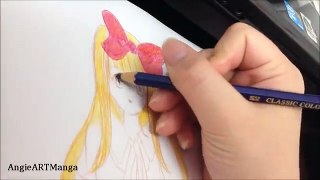 漫畫教學:漫畫女角畫法 How to Draw Manga Girl