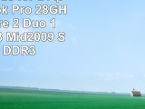 2GB Upgrade for a Apple MacBook Pro 28GHz Intel Core 2 Duo 15inch DDR3 Mid2009 System