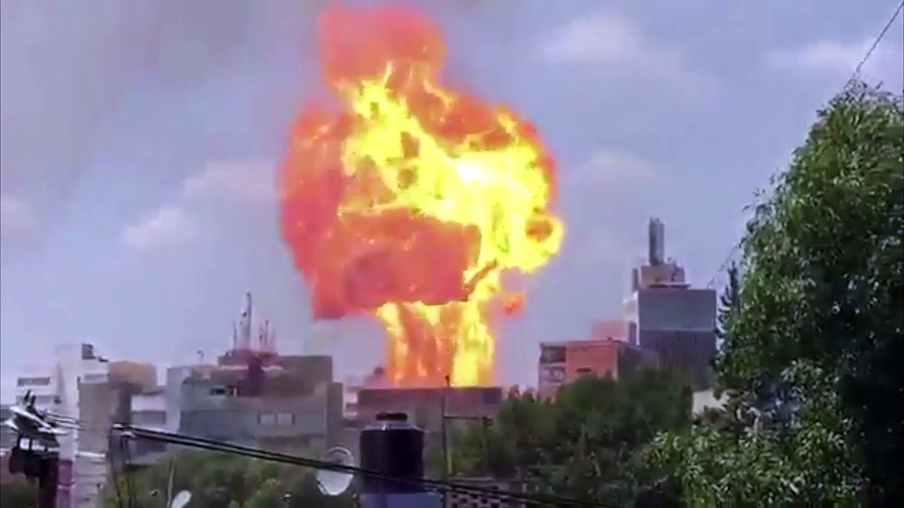 Des images terrible de Mexico après le séisme