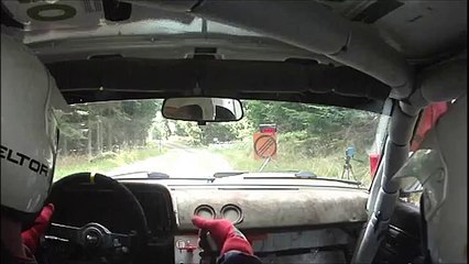 Fredrik Tilgård Incar Snapphanerallyt 2012 SS4