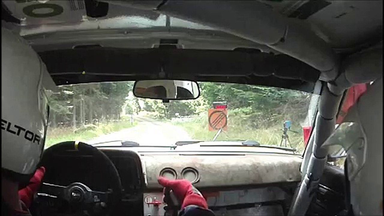 Fredrik Tilgård Incar Snapphanerallyt 2012 SS4