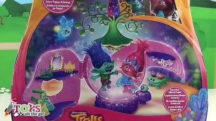 Coronación de Poppy y otros juguetes de Trolls
