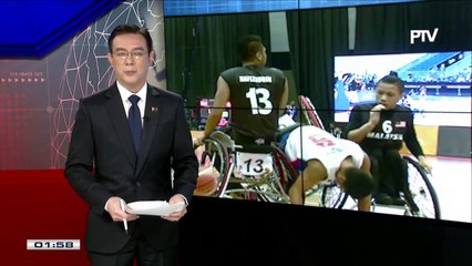 Download Video: SPORTS BALITA: Pilipinas Warriors, bigo sa elimination phase ng Men's Wheelchair Basketball sa 9th ASEAN Para Games